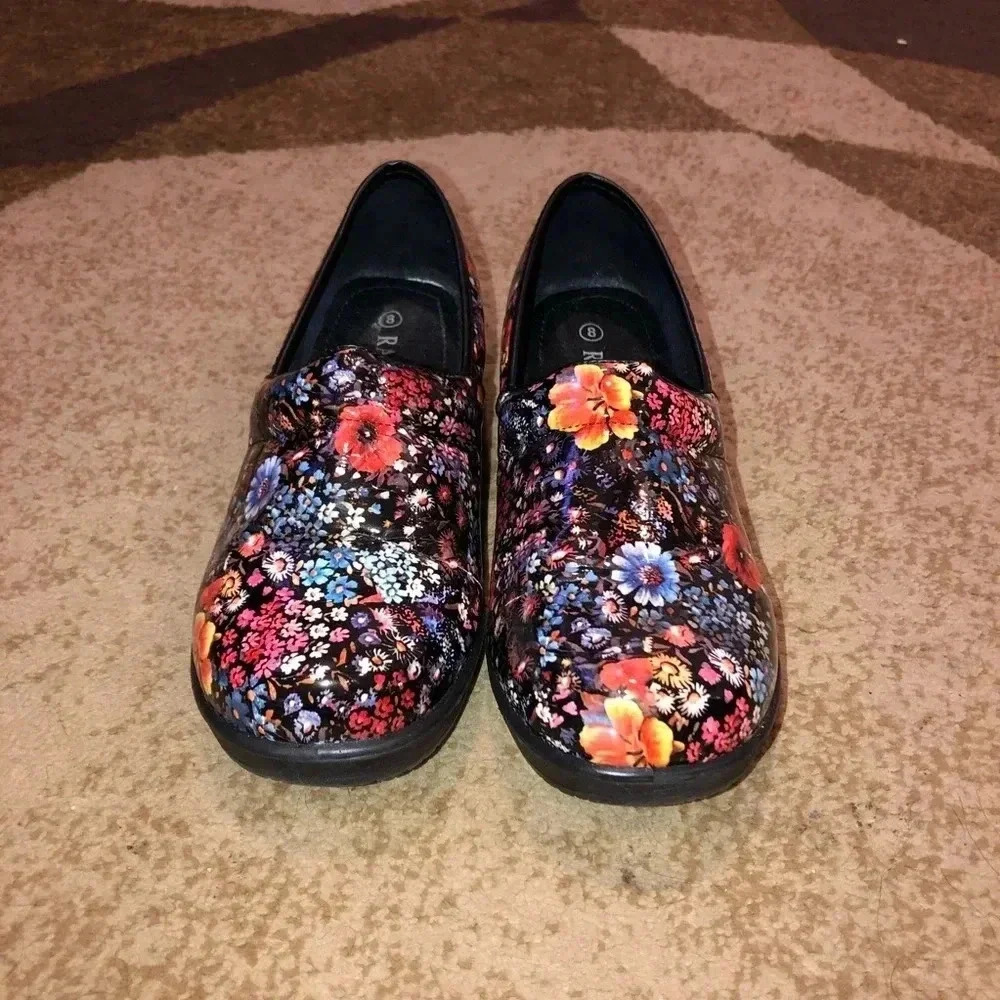 Rasolli clogs (floral)